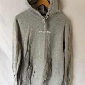 Aime Leon Dore Gray Hoodie